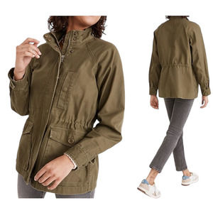 MADEWELL Northover Full Zip Jacket Desert Olive ND492‎ Women's Small  NWT